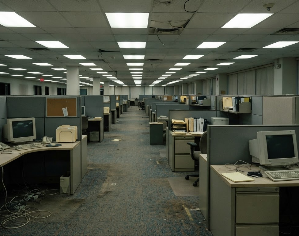 Dated Office to Modern Workspace before